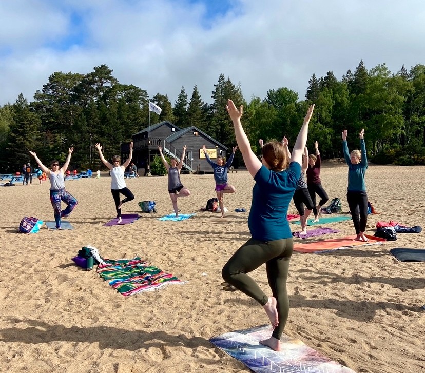 Loch Morlich Yoga